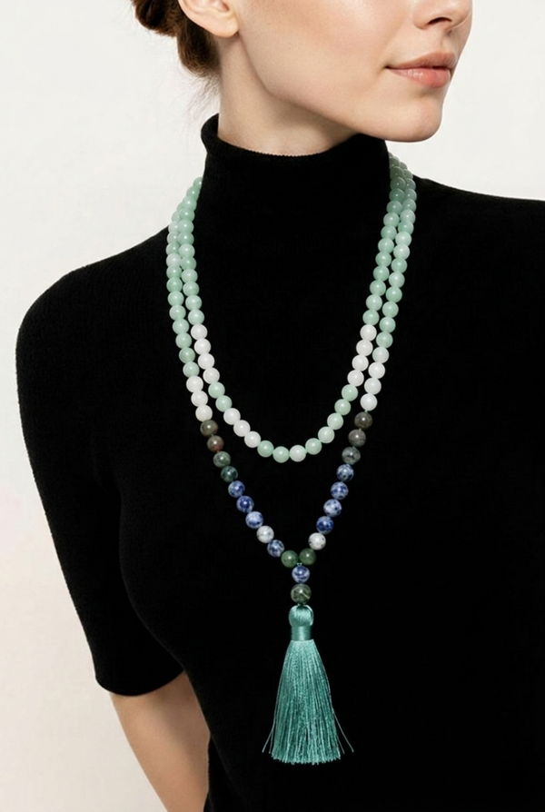 Collier pierres Turquoise véritable
