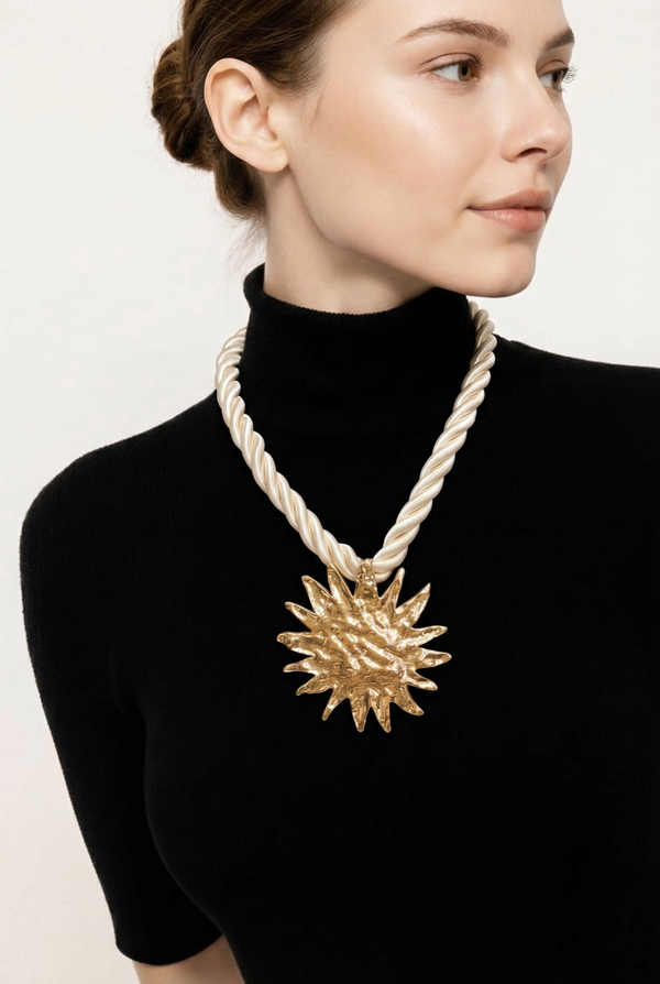Collier étoile or