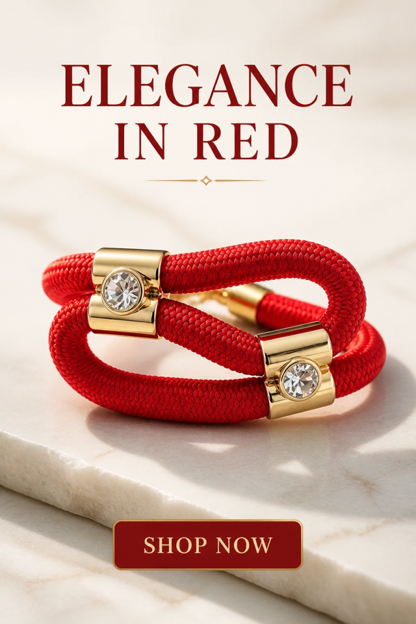 Bracelet 826 diams rouge