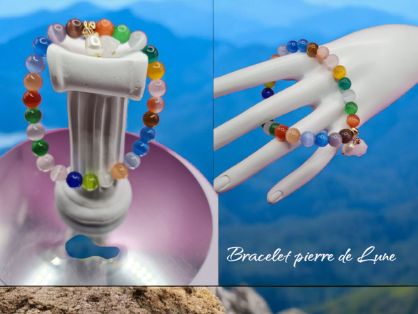 Bracelet 258 pierres de Lune