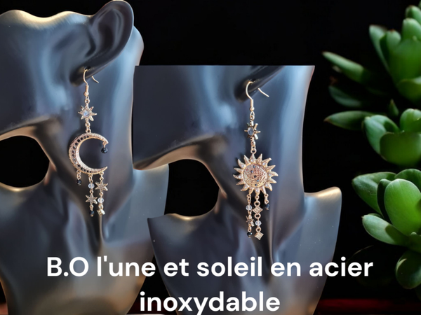 B.O pendante Lune et Soleil