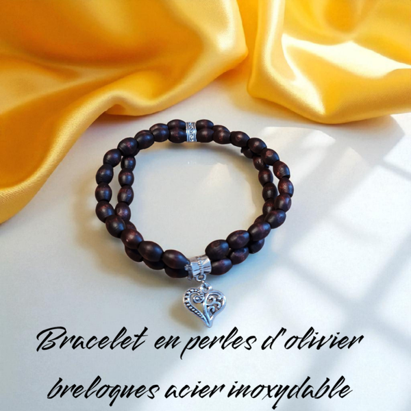 Bracelet 438 bois d'olivier