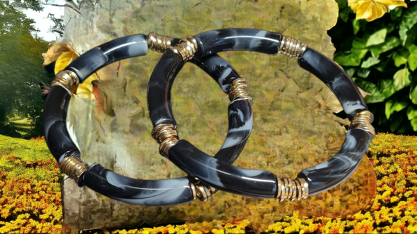 Bracelet 490 bambou lacqué