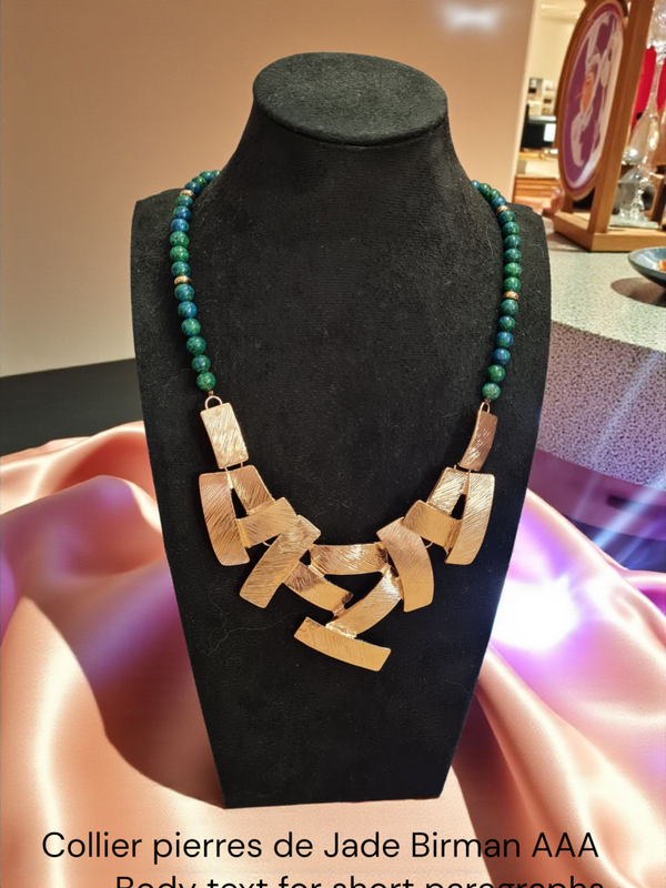 Collier 542 Jade Birman AAA