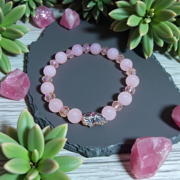 Bracelet 546 Quartz rose AAA
