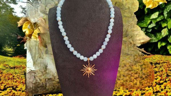 Collier 547 Aigue-marine AAA