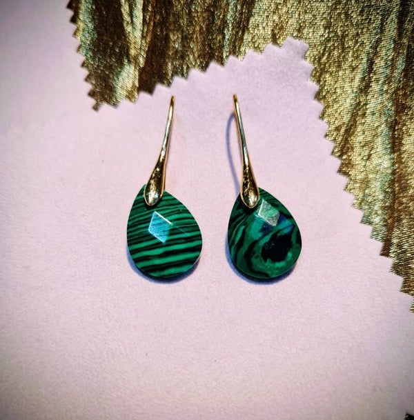 B.O 0003 pierres Malachite véritable