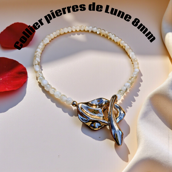 Collier 661 pierres de Lune