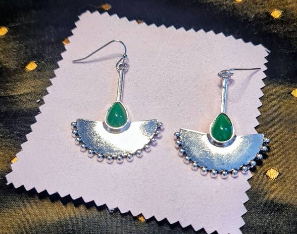 B.O 00031 pendante pierres Amazonite