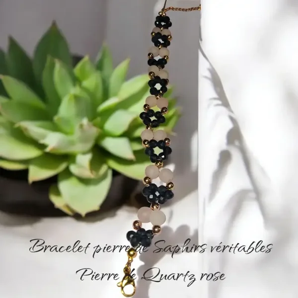 Bracelet 199 pierre Saphirs véritables