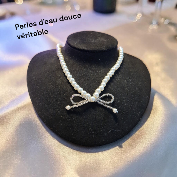Collier 723 perles d'eau douce véritable