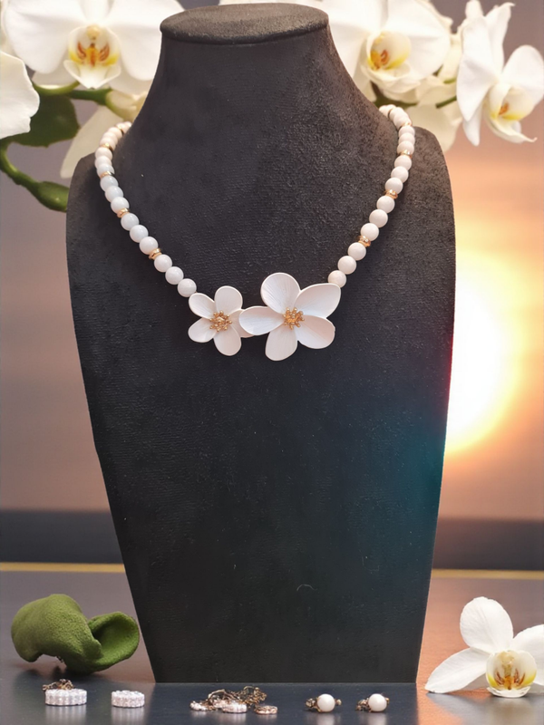 Collier 528 pierre de Lune