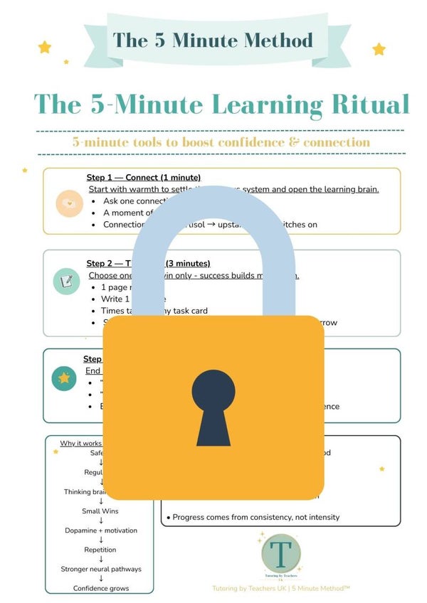 The 5-Minute Learning Ritual Kit