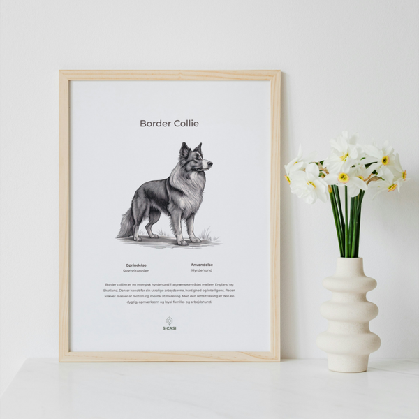 Plakat Border Collie