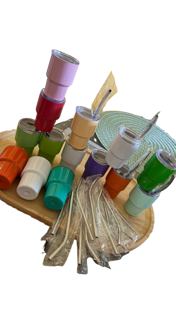 Mini Stainless Steel Tumbler | Blank Mini Tumbler for DIY | Small Insulated Tumbler | Available in Multiple Colors | Craft Supply | Gift