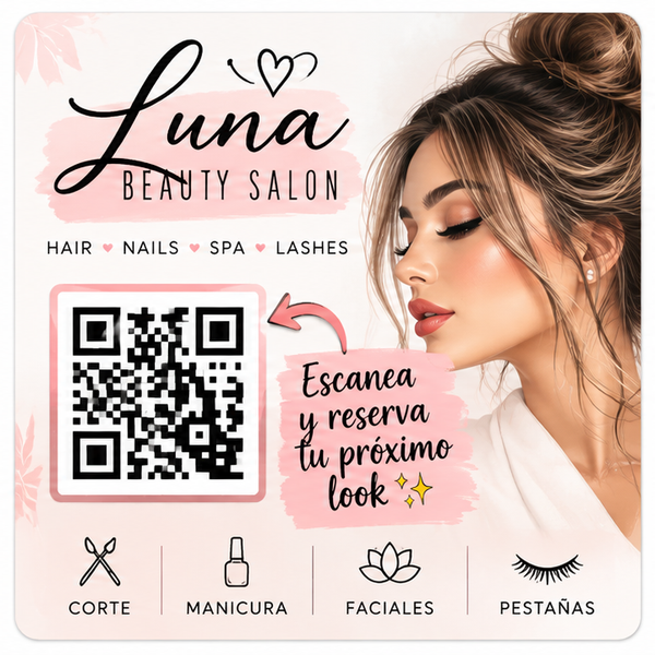 Imán personalizado para salones de belleza y barberías, lote comercial de 50 unidades