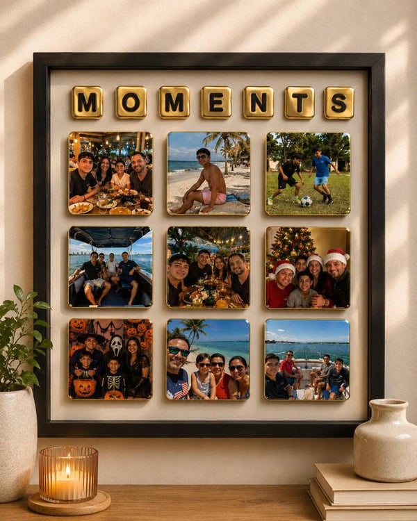 cuadro magnetico  con imanes personalizados