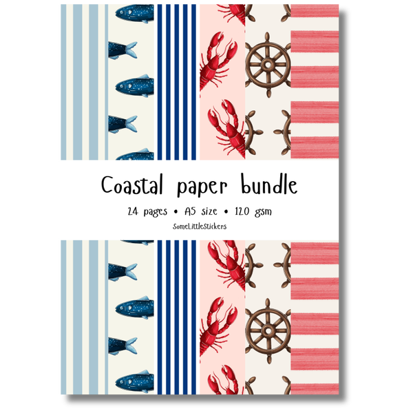 Coastal paper bundle