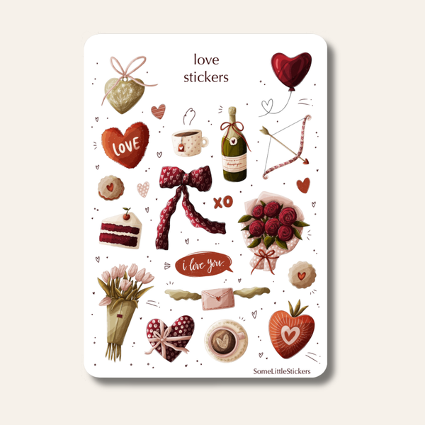 Love stickers