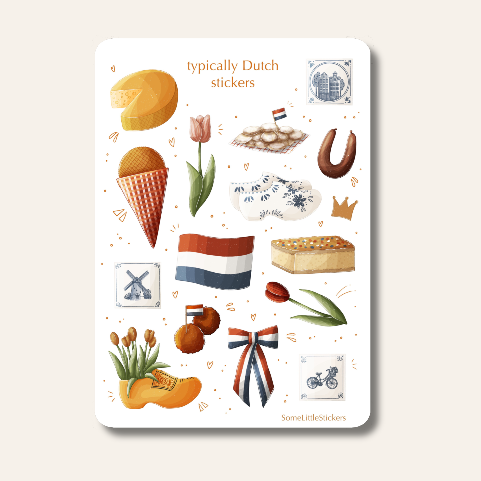 Typically Dutch stickers