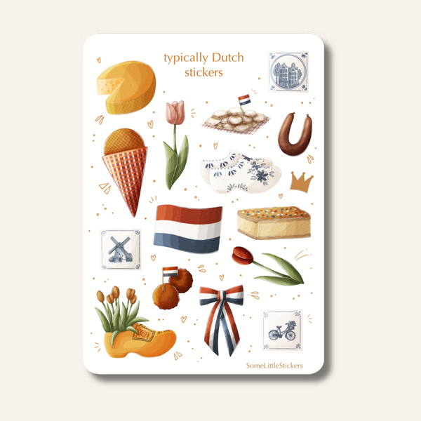 Typically Dutch stickers