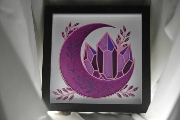 🌙 Moonlit Crystals – A Glimmer of Magic