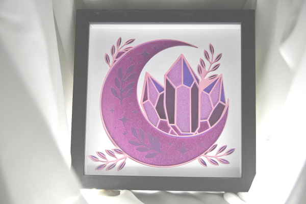 🌙 Moonlit Crystals – A Glimmer of Magic