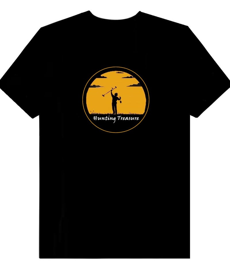 T-shirt Hunting Treasure (metaaldetectie) | De Detectorshop