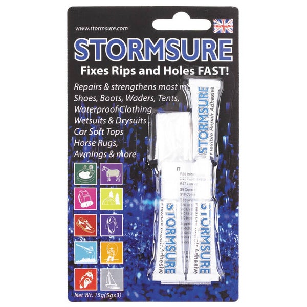 Stormsure - Lijmtubes 3 x 5 gram voor waadpakken