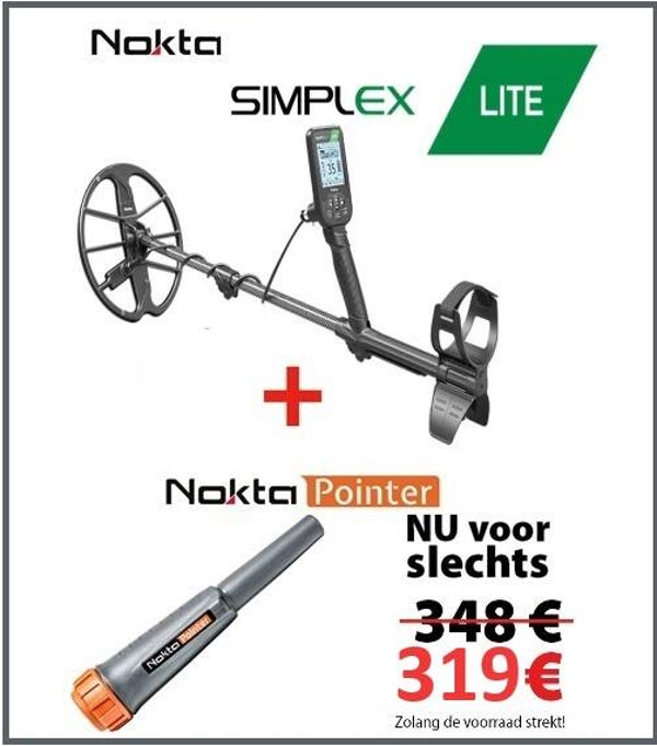 Nokta - Simplex Lite met Pointer pinpointer