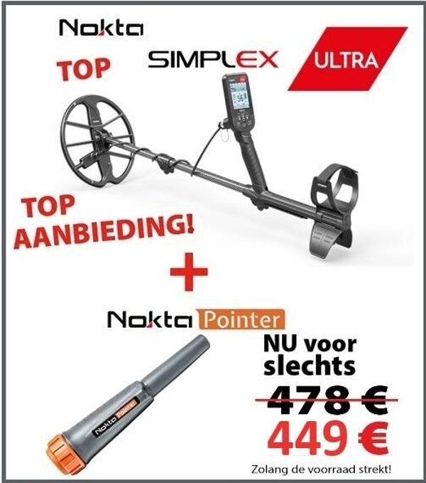 Nokta - Simplex Ultra met Pointer pinpointer