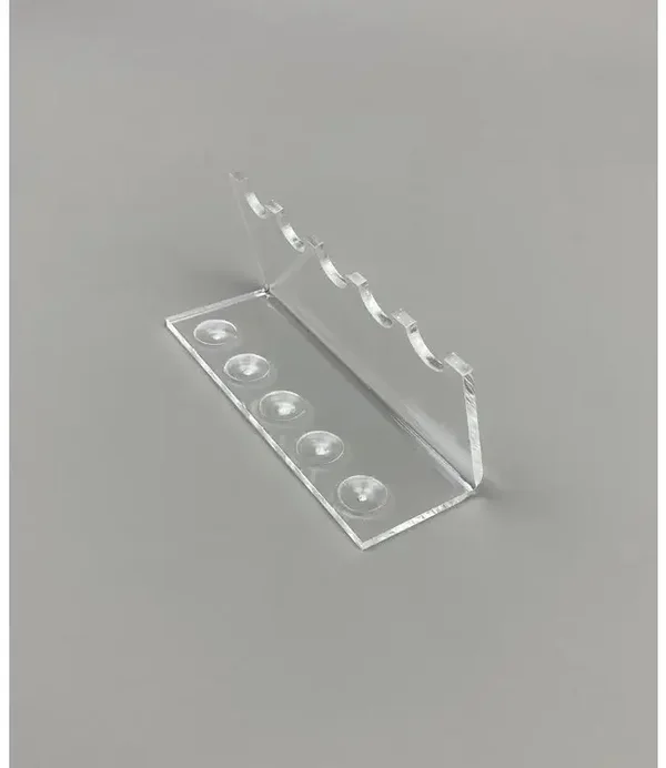 SMC - Acryl standaard voor 5 hulzen / theelepels / pennen