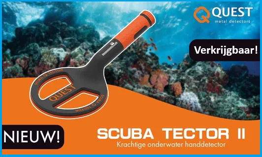 Quest Scuba Tector 2 onderwater detector | De Detectorshop