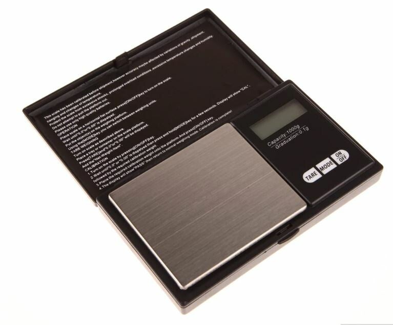 SMC - Pocket weegschaal 0.1 - 1000 gram