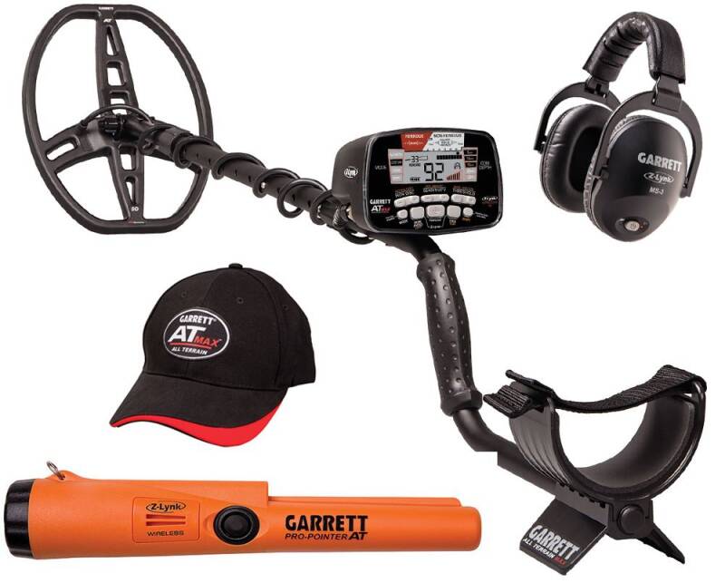 Actie aanbieding AT MAX inclusief Pro Pointer AT Z-Lynk + MS-3 hoofdtelefoon | De Detectorshop