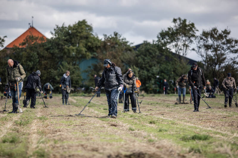 Weiland actie metaaldetectie Zeeuwse Klanten zoekdag 2024 | De Detectorshop