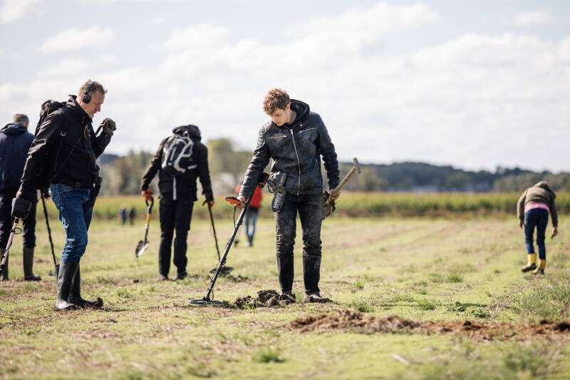 Weiland actie metaaldetectie Zeeuwse Klanten zoekdag 2024 | De Detectorshop