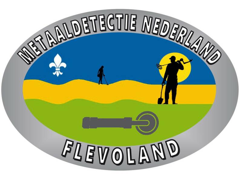 Afbeelding Provincie Flevoland metaaldetectie sticker | De Detectorshop