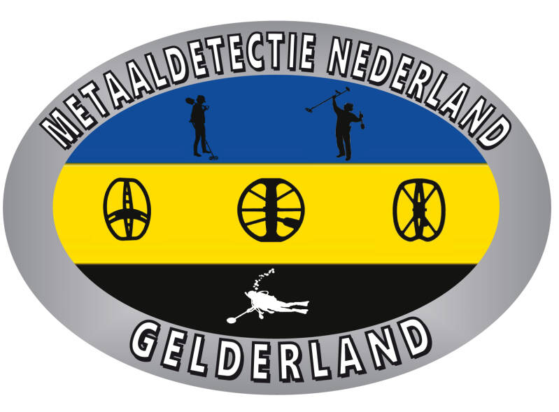Afbeelding Provincie Gelderland metaaldetectie sticker | De Detectorshop