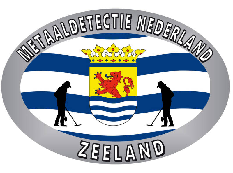 Afbeelding Provincie Zeeland metaaldetectie sticker | De Detectorshop
