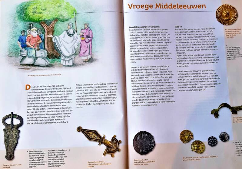 Afbeelding bladzijde uit boek Metaalvondsten uit onze bodem | De Detectorshop