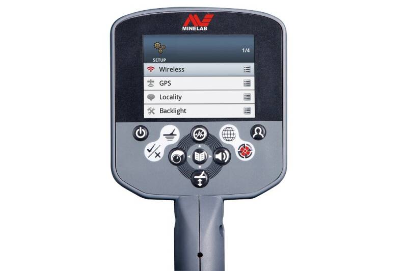 Minelab kleuren display CTX 3030 | De Detectorshop