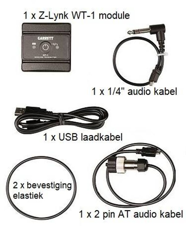 Tweedehands - Wireless Z-lynk hoofdtelefoon kit