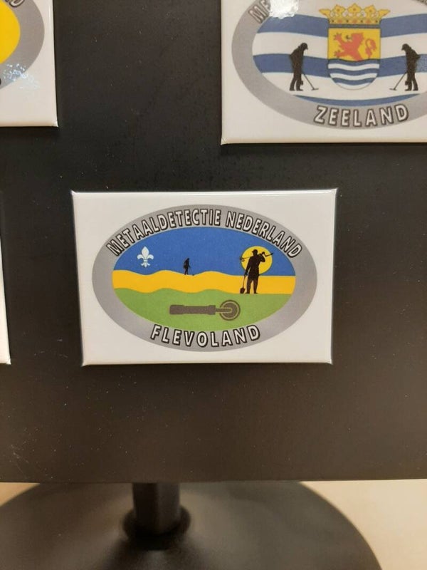 DD - Koelkastmagneet provincie Flevoland