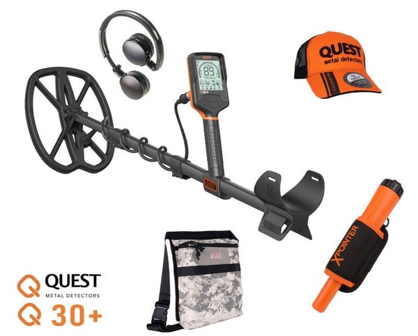 Quest - Q30+ metaaldetector + GRATIS XPointer