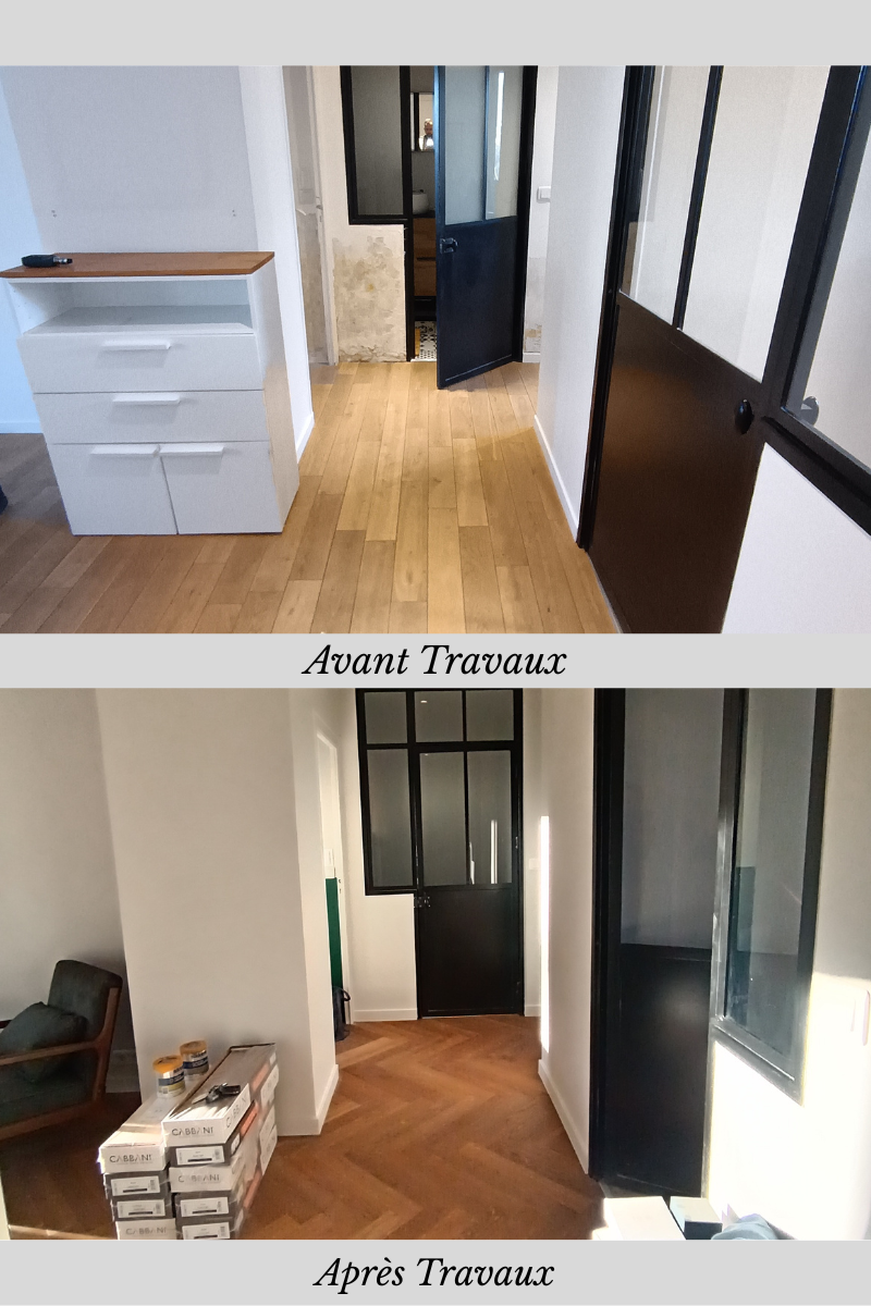 Rénovation complète après un dégât des eaux à Annecy par JG Rénovation.