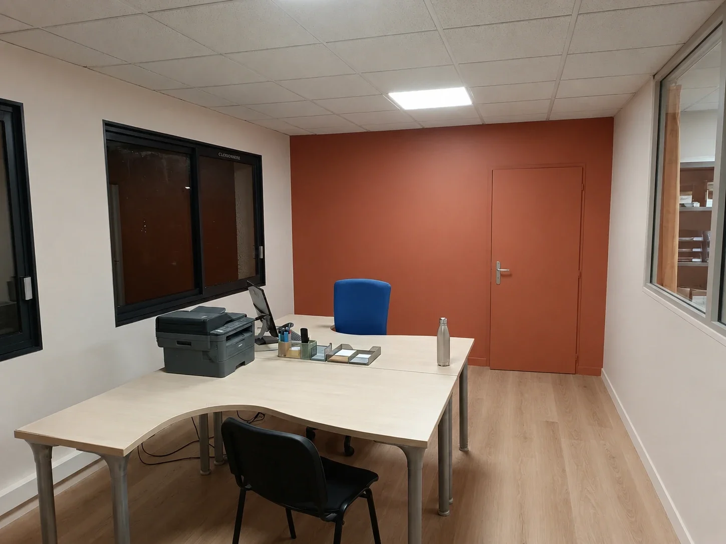 rénovation de bureau à chavanod 74