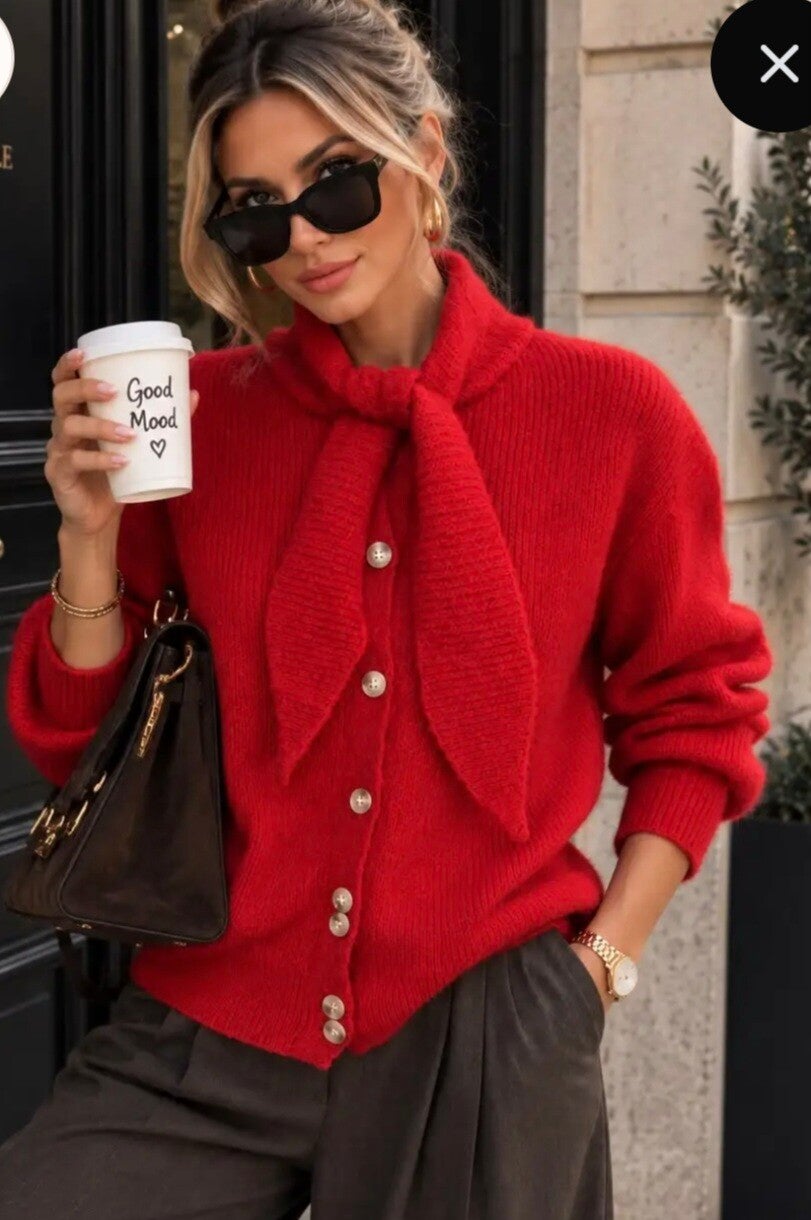 Flore red vest