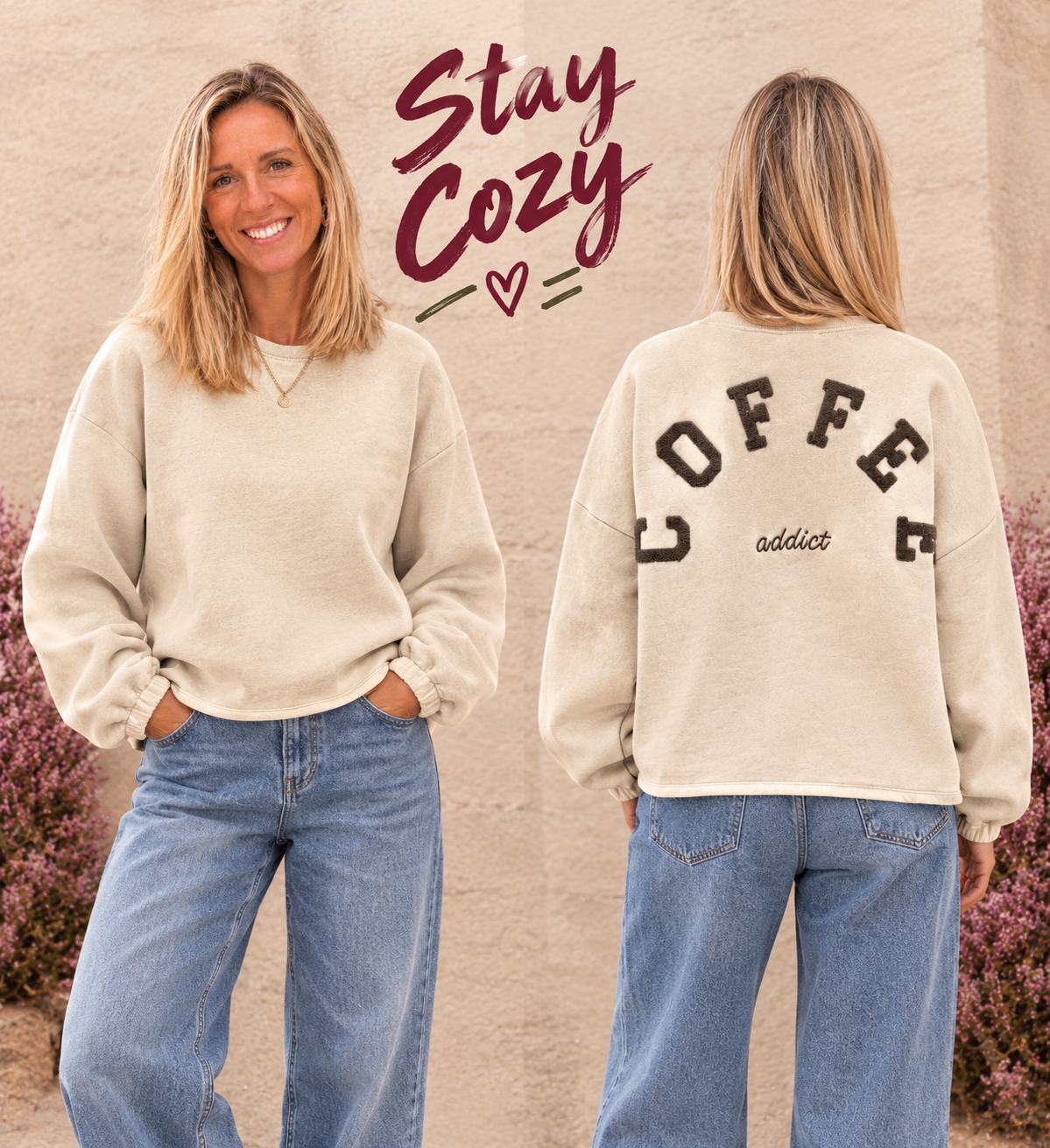 Coffee sweater ( actieprijs tot zondag)