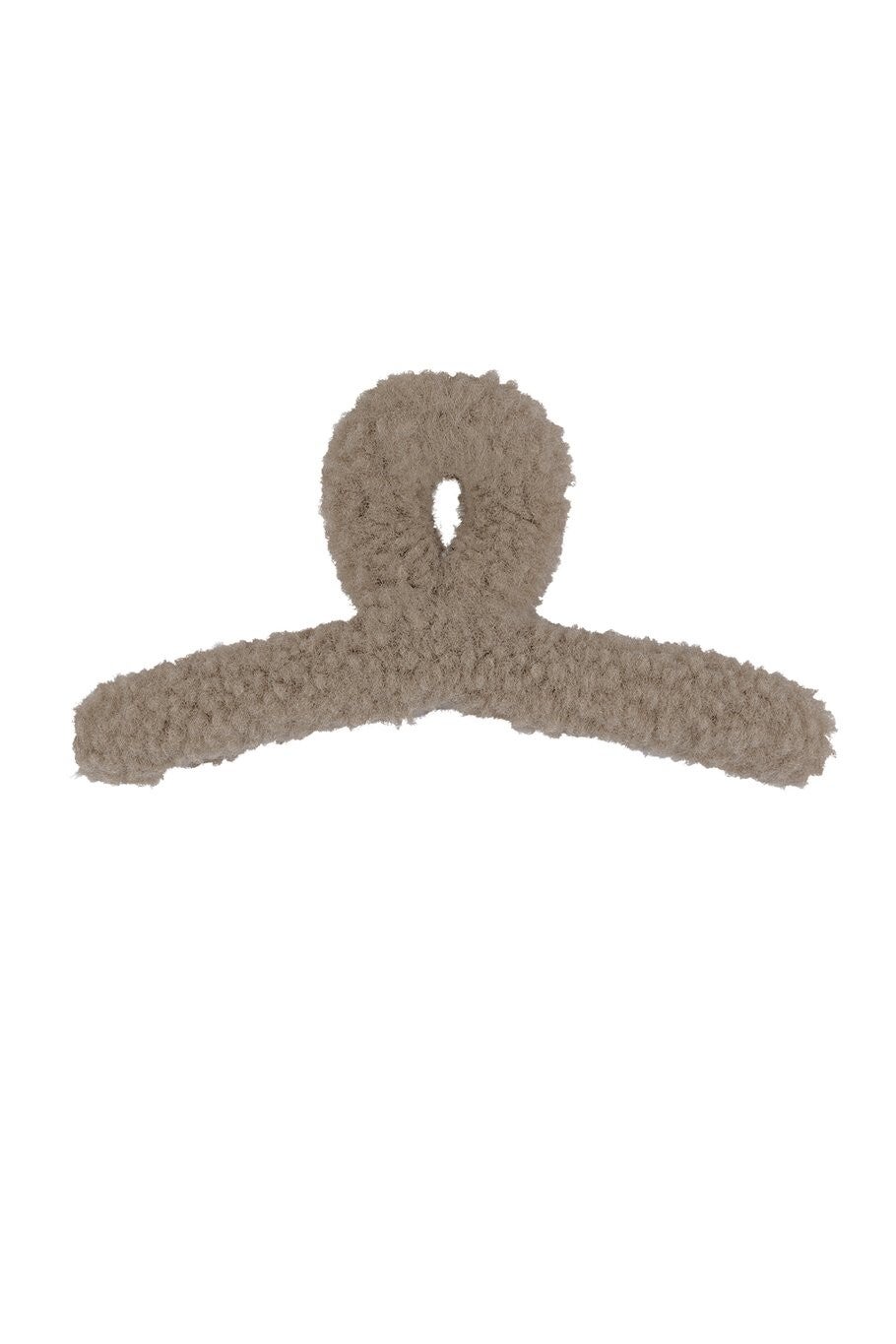 Teddy haarklem bruin